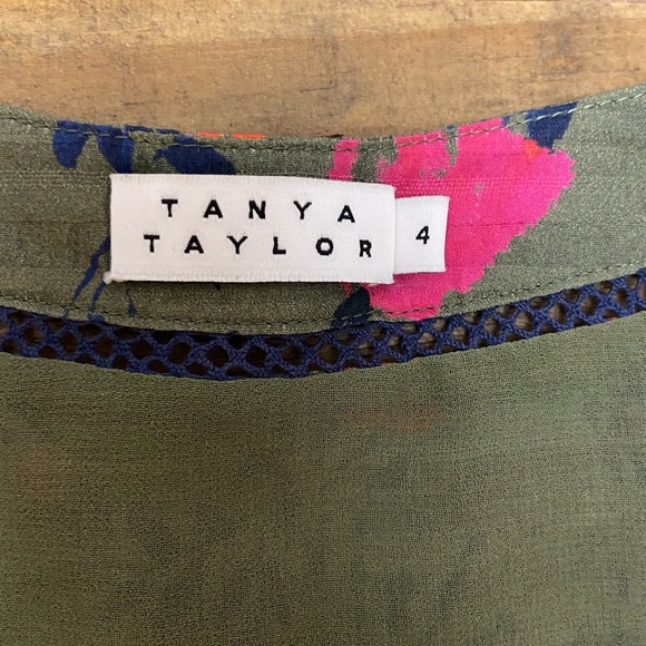 TANYA TAYLOR Anita Flutter Sleeve Blouse - Picture 8 of 14